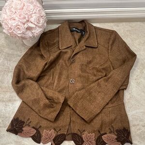 Vintage Sag Harbor suit / jacket and pant set